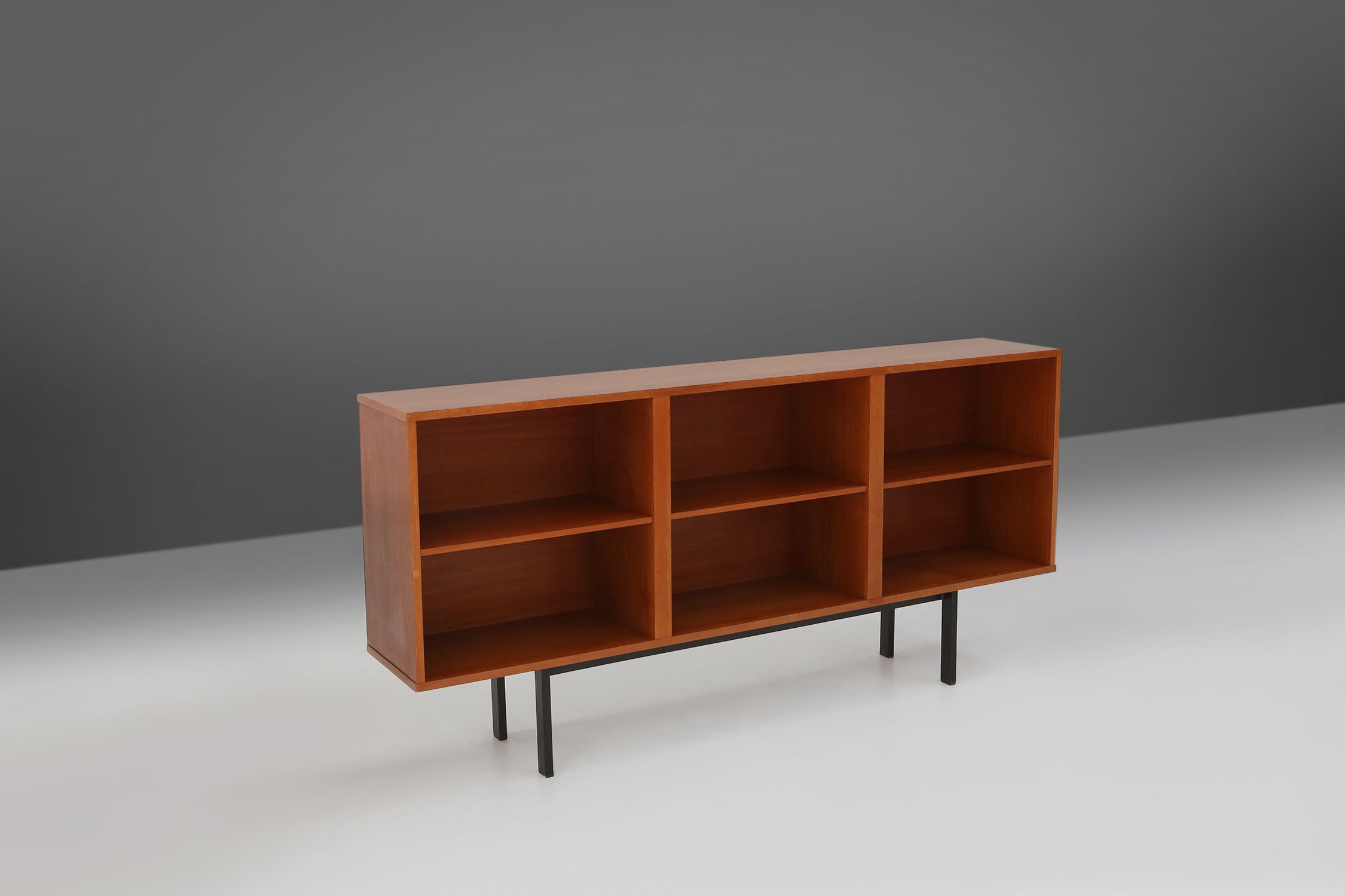 Set of Three Mid‑Century Teak Cabinets, Belgium, 1960sthumbnail
